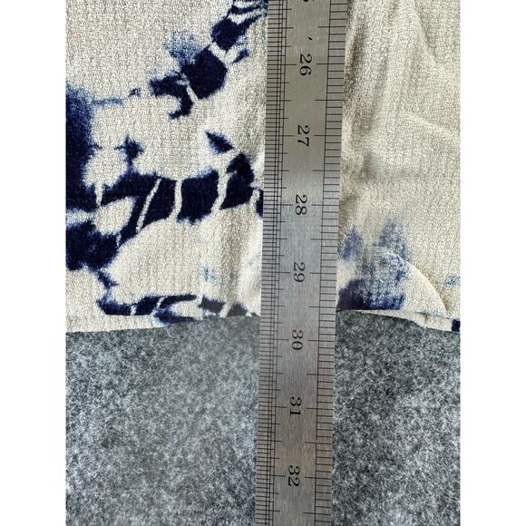 Raquel Allegra Tie Dye Silk Knit Short Sleeve Mini Women's Size 0 US Small/4 - Picture 8 of 10